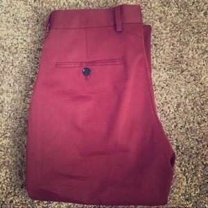 Crimson Slim Fit Dress Pants